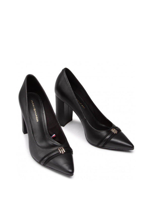 Block Branding High Heel Pump Black / 41