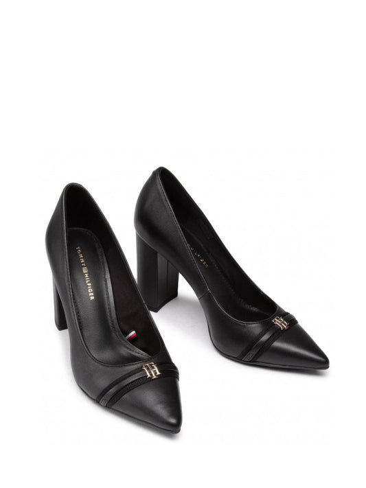 Block Branding High Heel Pump Black / 41