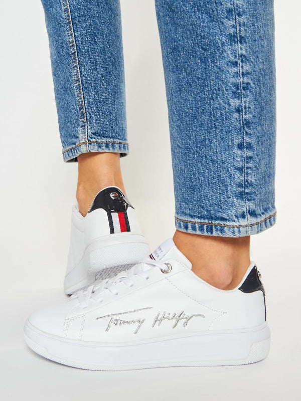 Signature Tommy Leather Cupsole White / 41