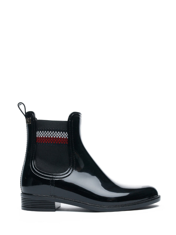 Corporate Elastic Rainboot Black / 41