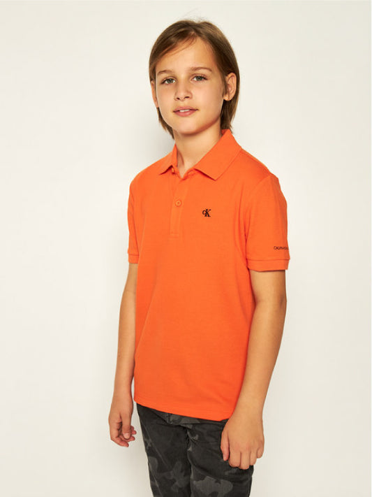 Essential Ss Polo Orange Tulip / 10