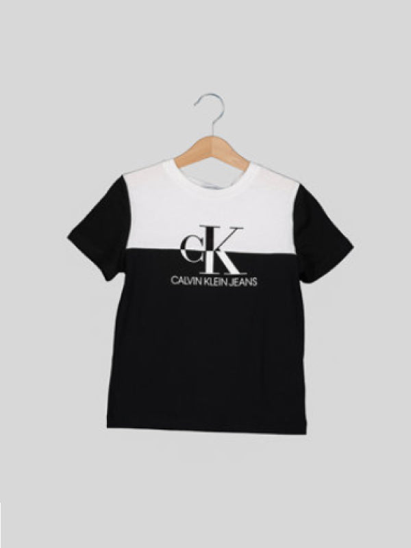 Monogram Colourblock T-Shirt CK Black / 10