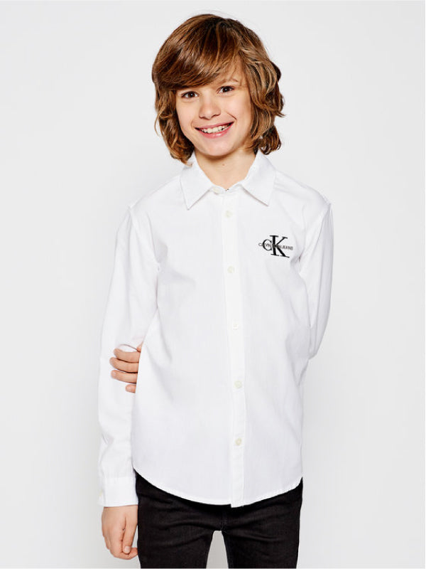 Monogram Shirt Bright White / 10