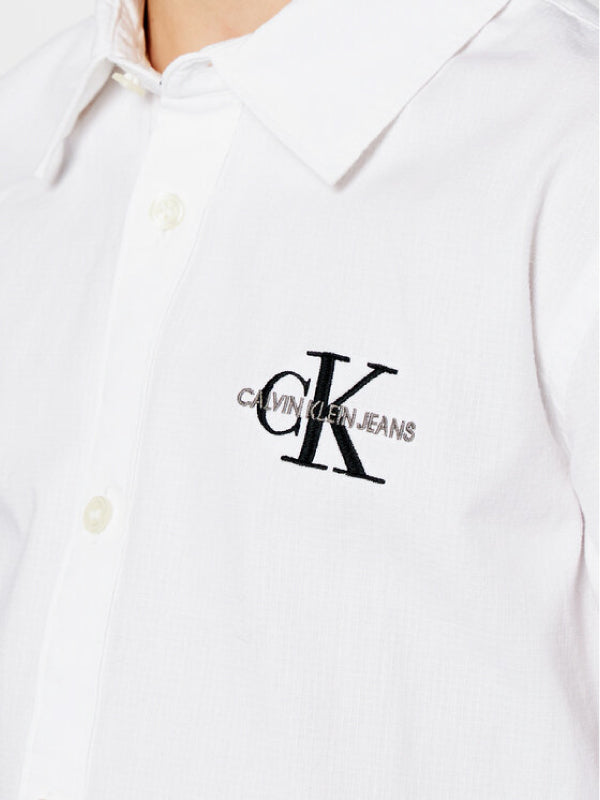 Monogram Shirt Bright White / 10