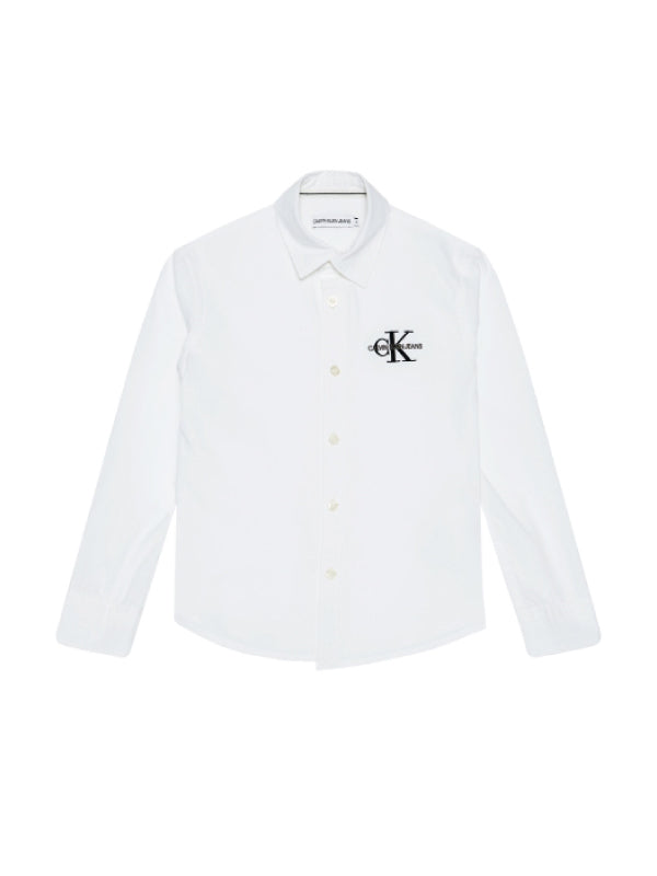 Monogram Shirt Bright White / 10