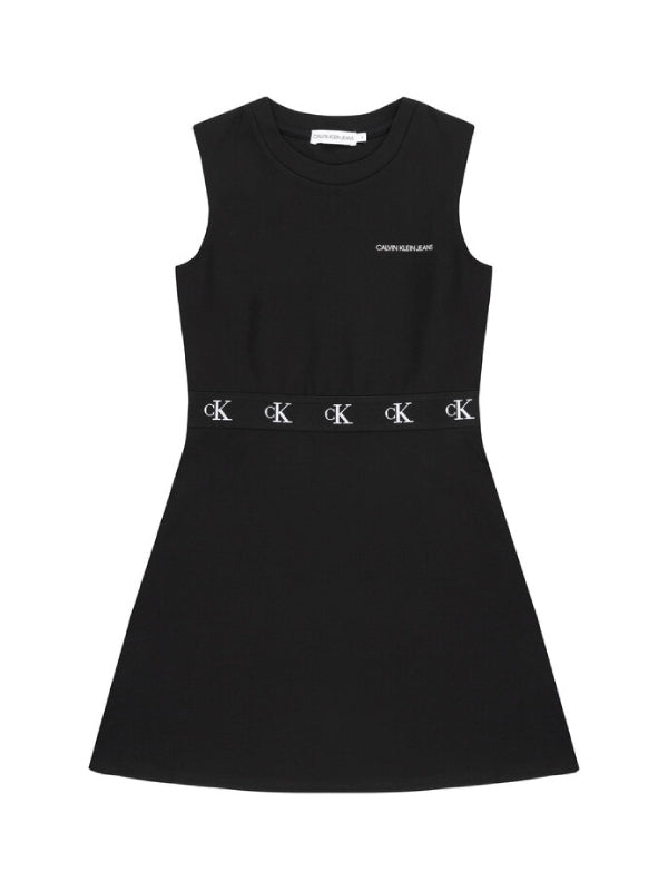 Monogram Punto Skater Dress CK Black / 10