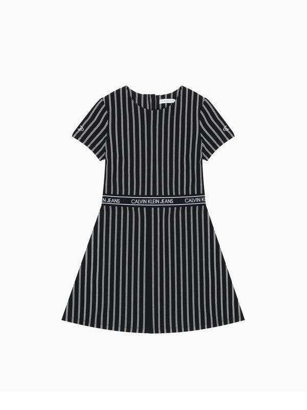 City Stripe Dress CK Black City YD Stripe / 10