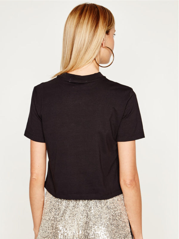 Monogram Modern Straight Crop CK Black / L