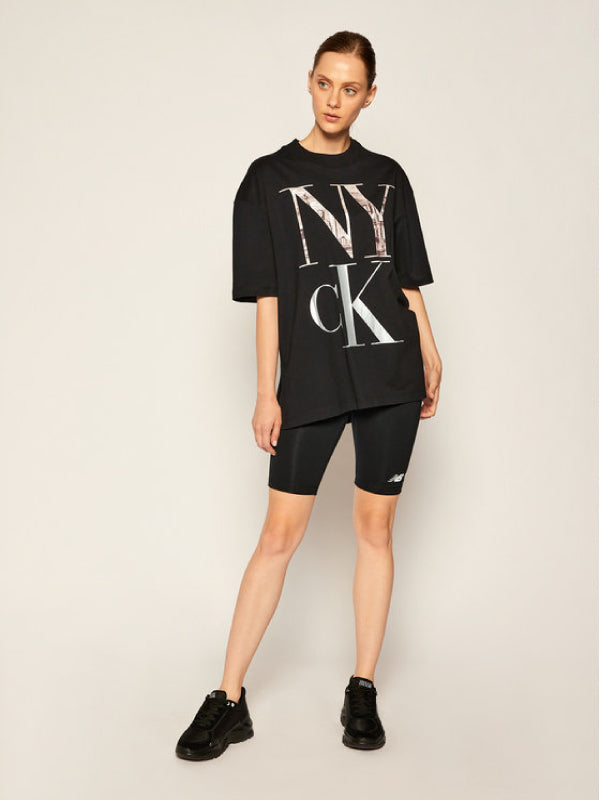 Large Nyck Photo Print T-Shirt CK Black / L