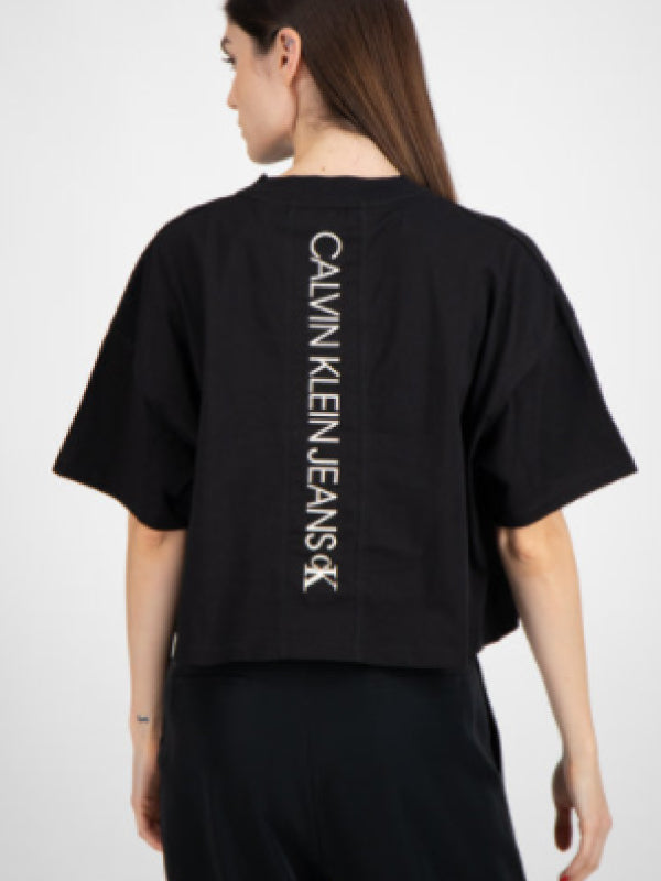 Ck Eco Oversized Tee Ck Black / L