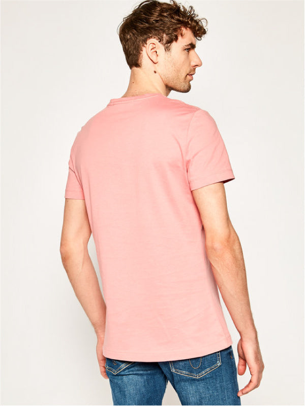 Institutional Logo  Slim Ss Tee Brandied Apricot / L