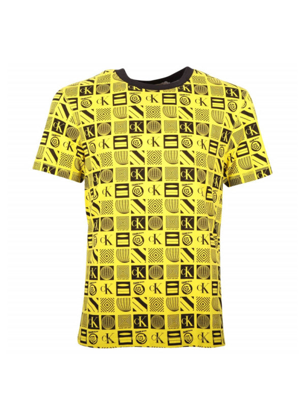 Flyer Aop Relaxed Tee Flyer/ Yellow Aop / L