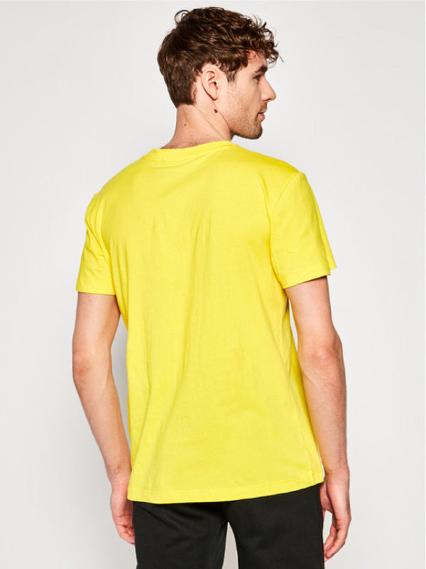 Ck Round Logo Reg Pckt Tee Solar Yellow/Ck Black/White / L