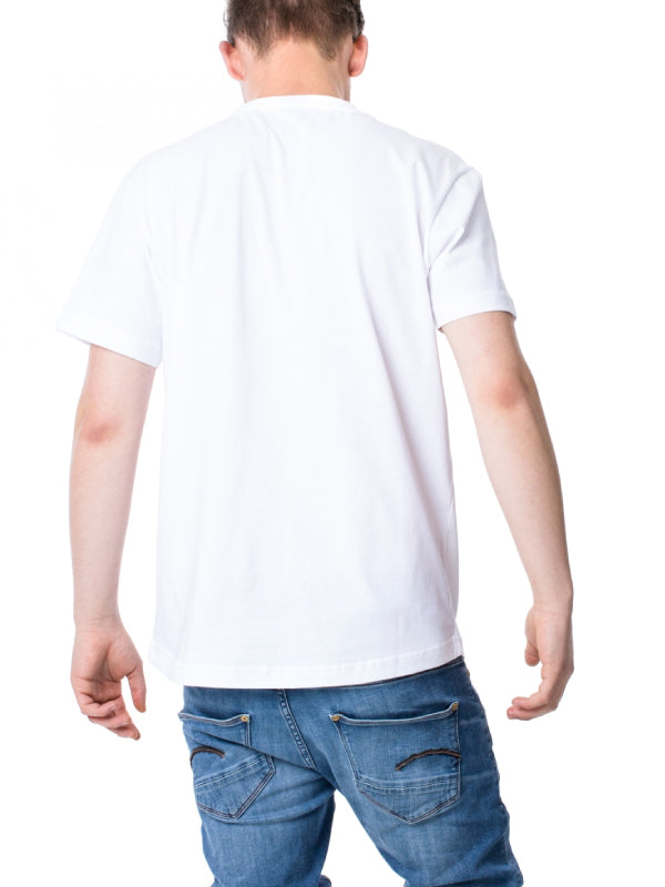 Mixed Media Nylon Pocket Tee Bright White / L