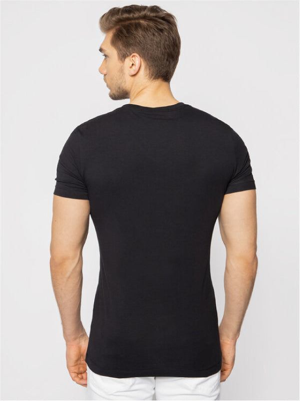 Ck Essential Slim V Neck Tee CK Black / L