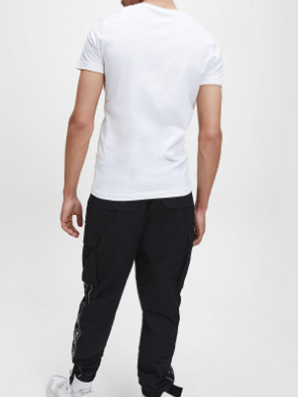 Ck Essential Slim V Neck Tee Bright White / XL