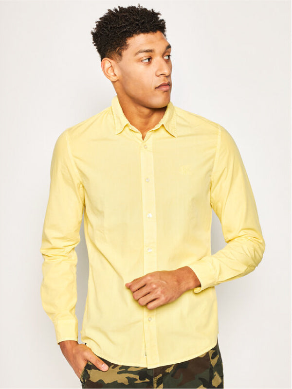 Gmd 40' Poplin Shirt Mimosa Yellow / L