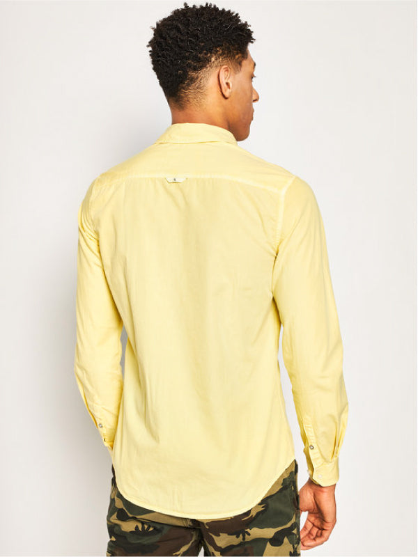 Gmd 40' Poplin Shirt Mimosa Yellow / L