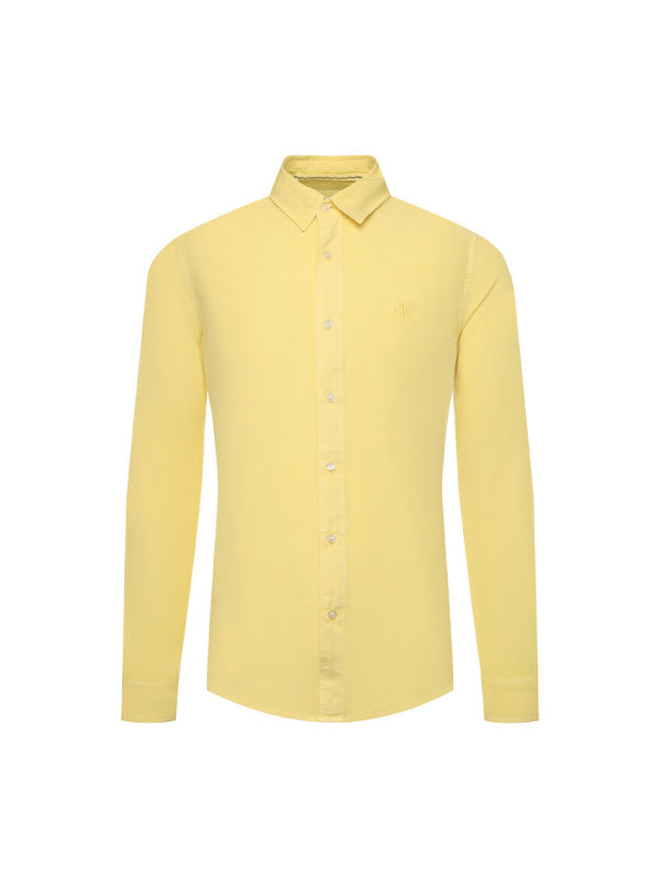 Gmd 40' Poplin Shirt Mimosa Yellow / L