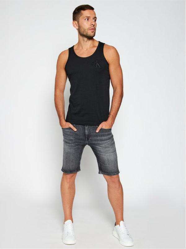 Tonal Ck Embro Slim Tank CK Black / L