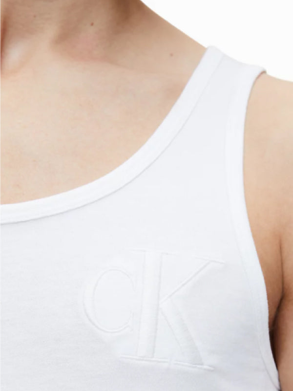 Tonal Ck Embro Slim Tank Bright White / L