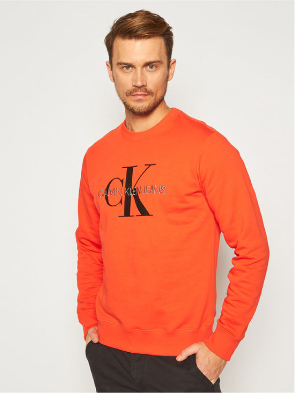 Monogram Reg Crew Neck Cherry Tomato / L