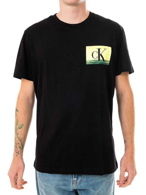 Festival Photoprint Tee CK Black / L