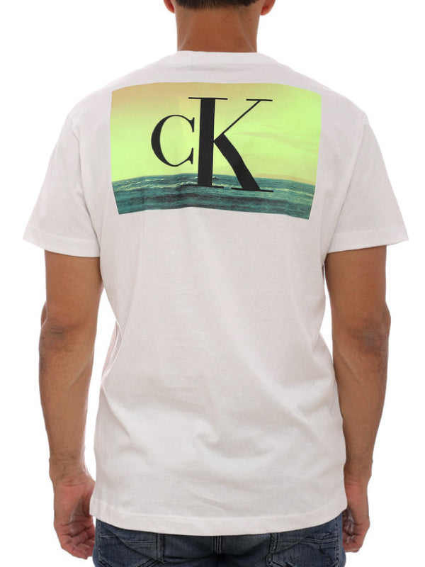 Festival Photoprint Tee Bright White / L