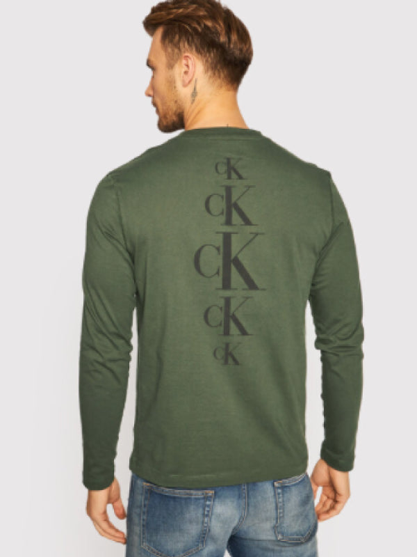 Ck Eco Ls Tee Deep Depths / XXL