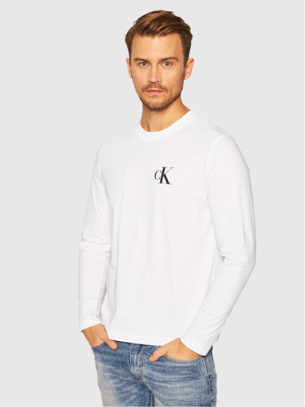 Ck Eco Ls Tee Bright White / L