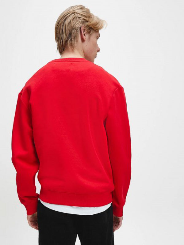 Ck Eco Crew Neck Red Hot / L