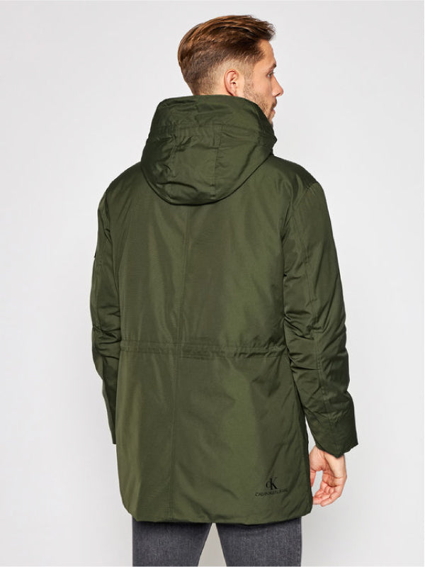 Fake Down Technical Parka Deep Depths / L