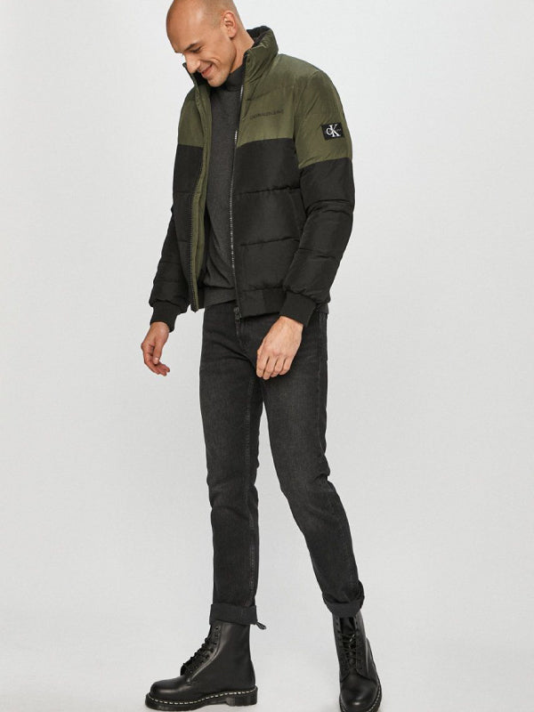 Colorblock Puffer Deep Depth / Ck Black / L