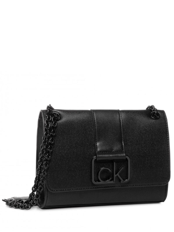 Ck Signature Conv Crossbody Md BLACK / OS