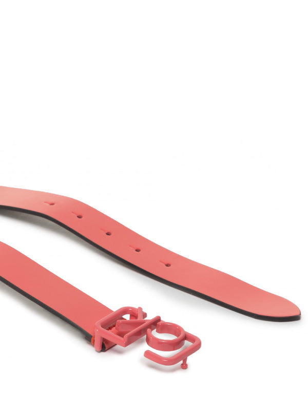 Ck Signature 3Cm Belt ALL CORAL / 90