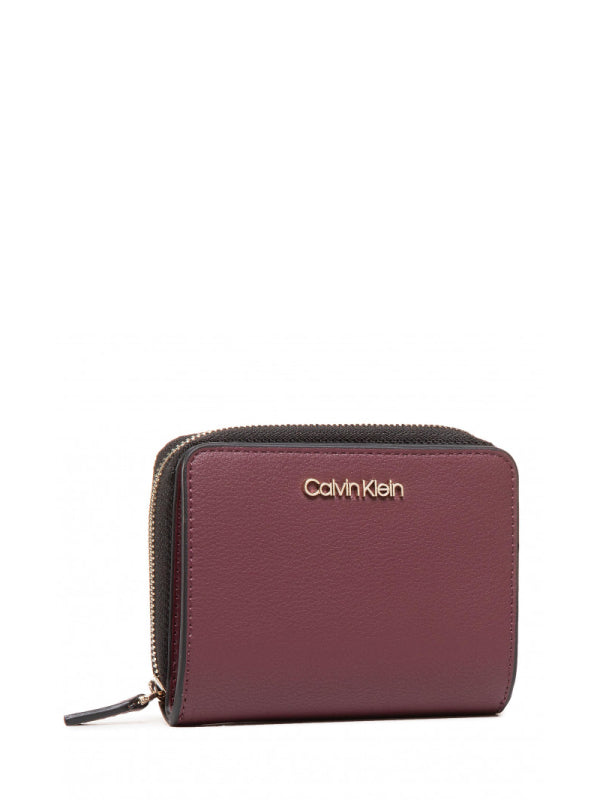 Z/A Wallet W/Flap Md Wine / OS