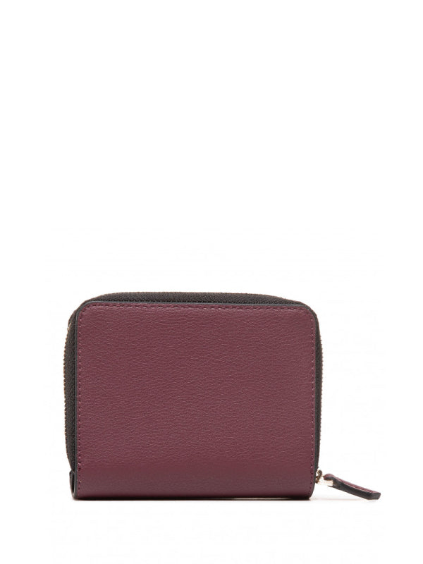 Z/A Wallet W/Flap Md Wine / OS