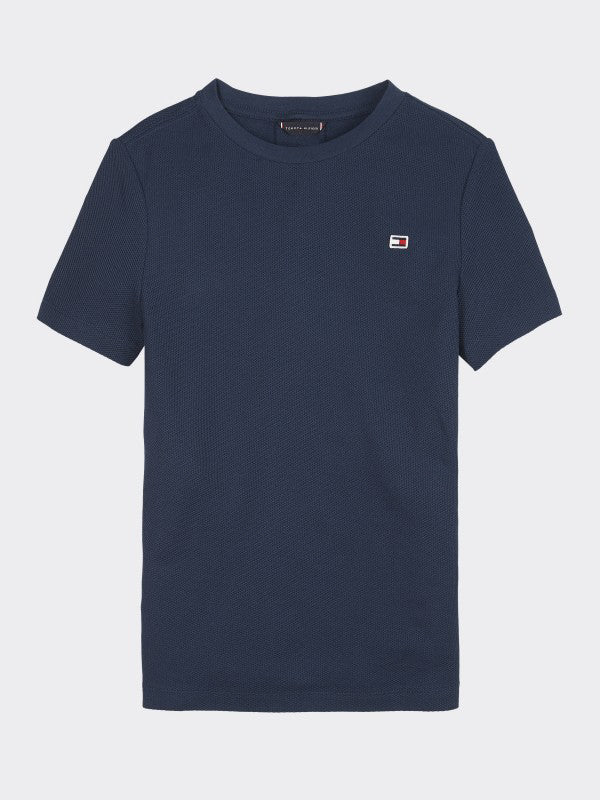 Global Stripe Pique Tee S/S Twilight Navy 654-860 / 10