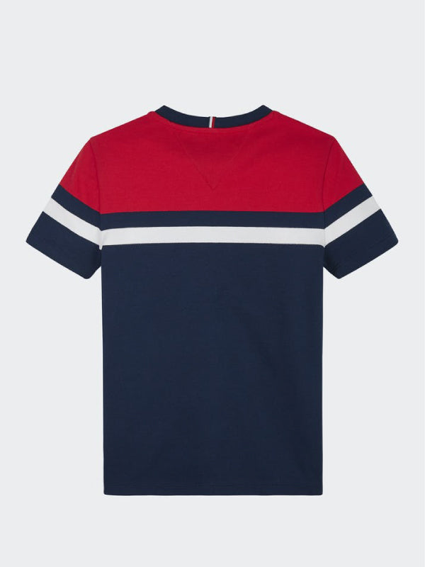 Pique Stripe Pocket Tee S/S Twilight Navy 654-860 / 10