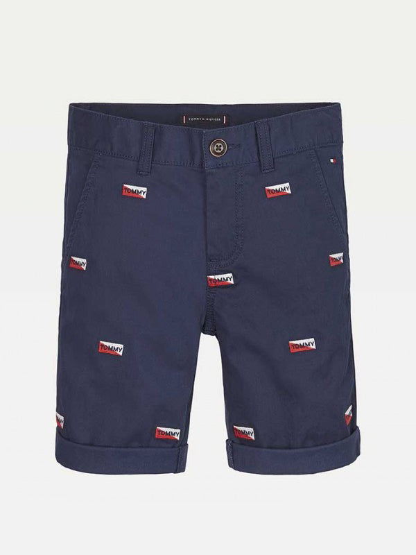 Allover Embroidery Chino Shorts Twilight Navy 654-860 / 10