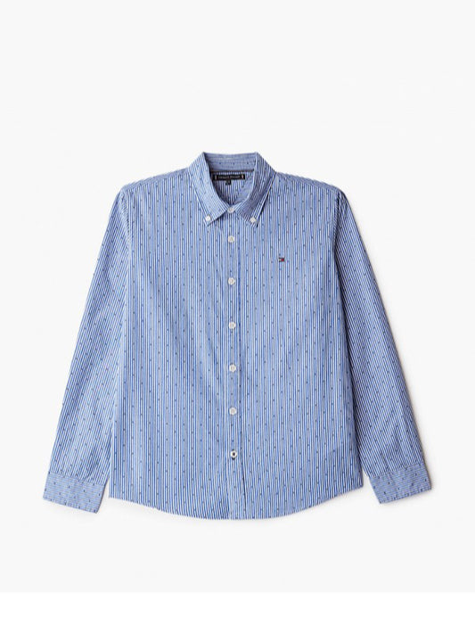 Yd Stripe Clipping Shirt L/S Blue Stripe 02 / 10