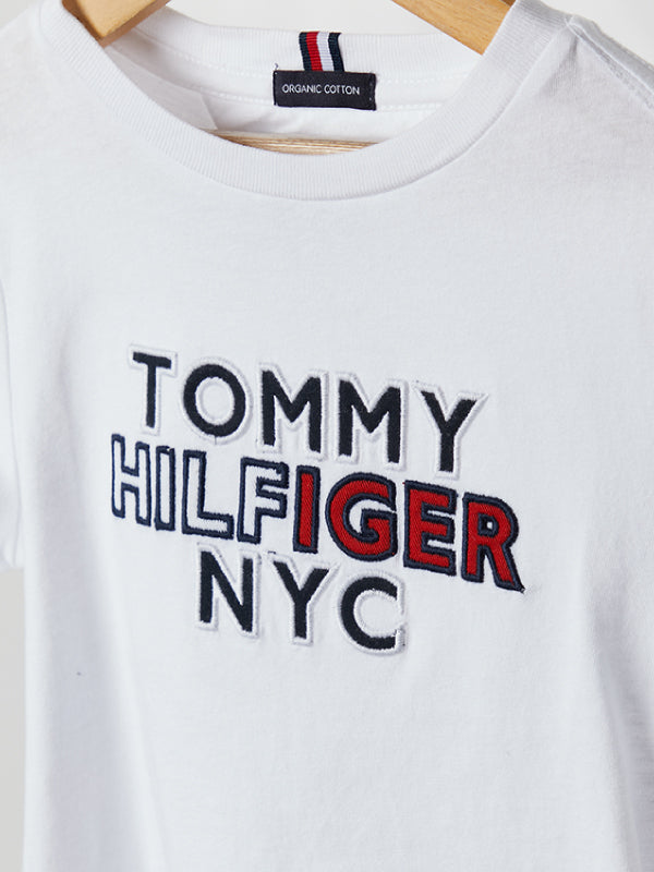 Th Nyc Graphic Tee S/S White / 10