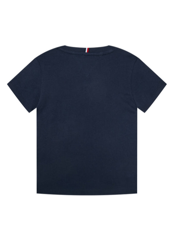 Tommy Hilfiger Sticker Tee S/S Twilight Navy / 10