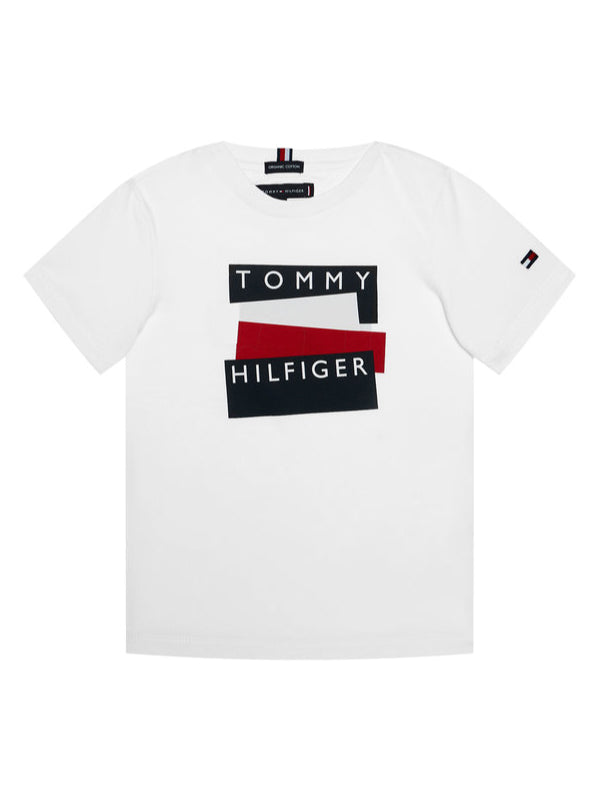 Tommy Hilfiger Sticker Tee S/S – Brandaat | T-Shirts