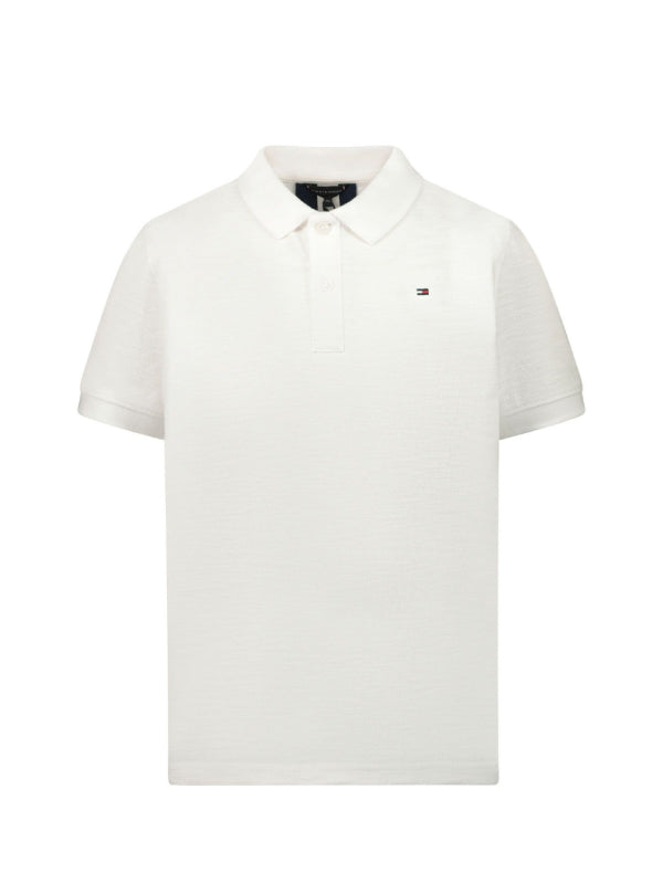 Back Insert Polo S/S White / 10