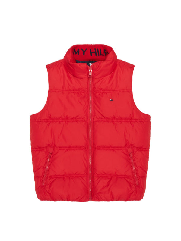 Solid Vest Deep Crimson / 10