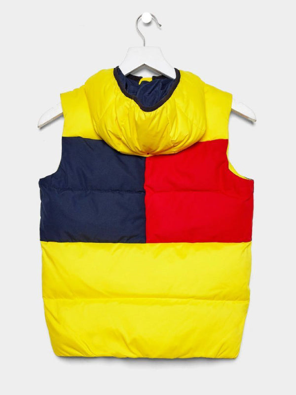 Flag Hooded Vest Valley Yellow / 10