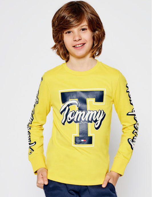 Fun Varsity Tee L/S Valley Yellow / 10