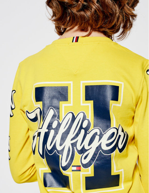 Fun Varsity Tee L/S Valley Yellow / 10