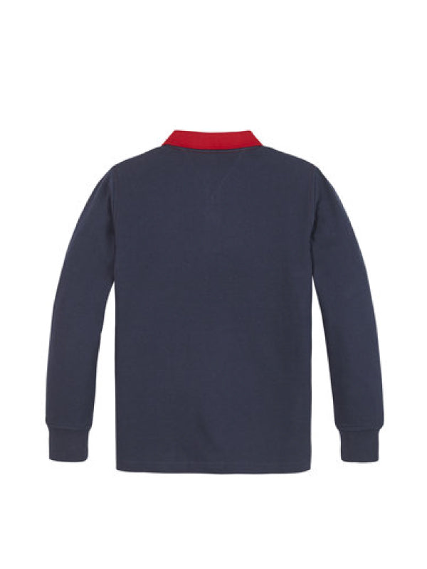 Bold Colorblock Polo L/S Twilight Navy / 10